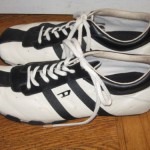 HTF MEN’S DIESEL WISH MAYO/BLACK LEATHER LACE UP  TRAINERS US 10.5