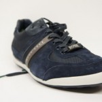Hugo Boss Mens Akeen Navy Suede Casual Fashion Sneakers Shoes Kicks 50247604