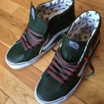 Brand New w/o Box Vans “Money” Sk8-hi Mens 5/6.5 Womens w/ Starks Gucci Laces