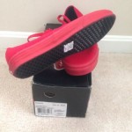 Authentic Vans, True Red, Red October, Yeezy, Size 10.5, Worn 1x