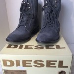 $195 Diesel Miliboot “Pataboot” The Pit Boots CASTLEROCK Suede US 9