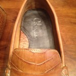 Cole Haan Nike Air Mens Size 9.5 Brown Leather Penny Loafer Driving Moccasins