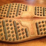 Cole Haan Nike Air Mens Size 9.5 Brown Leather Penny Loafer Driving Moccasins