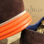 NEW Cole Haan Lunargrand Wingtip Dark Brown Orange Suede Oxford Shoes Size 6.5 M