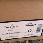 Cole Haan LunarGrand Wingtip (Men) Size 10M GLL GRY #C11095