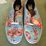 Star Wars Yoda Aloha Vans 11.5 Mens W/ Free Funko Darth Vader