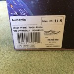 Star Wars Yoda Aloha Vans 11.5 Mens W/ Free Funko Darth Vader