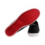 Diesel Mens D-78 Low Black  Leather Lace Up Sneakers Shoes