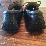 Cole Haan Nike Air Brown Leather Crocodile Grain Driving Moc Loafers – Mens 9.5