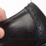 Cole Haan C10154 Air Madison 10.5 Black leather brogue cap oxford shoe GWY759