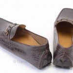 Cole Haan C08050 Howland 9.5 M Espresso Croc Horsebit Loafer Shoe New GWS551