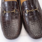 Cole Haan C08050 Howland 9.5 M Espresso Croc Horsebit Loafer Shoe New GWS551