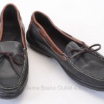 Cole Haan C08940 11 Black Brown Leather Moc Boat Slip Loafer Shoe New GWS528