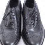 Cole Haan C10145 Nike Air Madison 11 Black leather wingtip oxford shoe GWW770