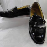Cole Haan Black Kiltie Buckle Loafers, Men’s Sz 11 M, made in Italy