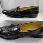 Cole Haan Black Kiltie Buckle Loafers, Men’s Sz 11 M, made in Italy