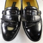 Cole Haan Black Kiltie Buckle Loafers, Men’s Sz 11 M, made in Italy