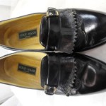 Cole Haan Black Kiltie Buckle Loafers, Men’s Sz 11 M, made in Italy