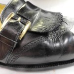 Cole Haan Black Kiltie Buckle Loafers, Men’s Sz 11 M, made in Italy