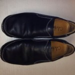 Mens Cole Haan Nike Air Black Leather Shoes Size 7