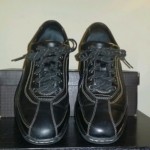 MEN’S COLE HAAN NIKE AIR BLACK Casual LEATHER SHOES SIZE 8.5