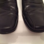 Hugo Boss Mens Black Calf Leather Loafers Bicycle Toe Shoes Sz 8.5
