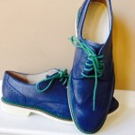 Cole Haan Nike Air Franklin Oxfords, Ocean Blue, Size11.5 M, New