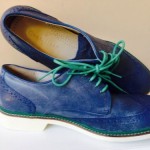 Cole Haan Nike Air Franklin Oxfords, Ocean Blue, Size11.5 M, New