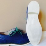 Cole Haan Nike Air Franklin Oxfords, Ocean Blue, Size11.5 M, New