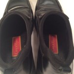 COLE HAAN Country Nike Air Black Leather Slip On Oxford Loafers MENS 9M Shoes