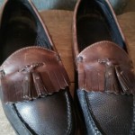 COLE HAAN MENS CASUAL LOAFERS BLACK/BROWN 10M MINT COND.