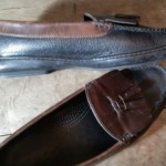 COLE HAAN MENS CASUAL LOAFERS BLACK/BROWN 10M MINT COND.