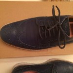 Cole Haan Blazer Blue Speckled Lunargrand Size 10.5 MSRP $228 70% Off