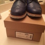 Cole Haan Blazer Blue Speckled Lunargrand Size 10.5 MSRP $228 70% Off