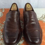 Cole Haan men’s Size 11 M Burgundy Leather Casual Dress Slip On Loafers