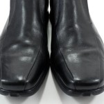 Cole Haan 11.5 M Mens shoes black leather casual stretch slip on loafers