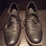 COLE HAAN MENS LACED UP LOAFERS SHOES DRESS 11 BLACK