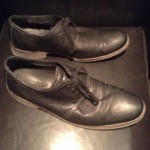 COLE HAAN MENS LACED UP LOAFERS SHOES DRESS 11 BLACK