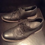 COLE HAAN MENS LACED UP LOAFERS SHOES DRESS 11 BLACK