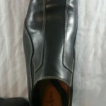 MENS COLE HAAN LEATHER NIKE AIR COMFORT SLIP ON CASUAL LOAFERS BLACK SIZE 10 M