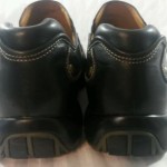 MENS COLE HAAN LEATHER NIKE AIR COMFORT SLIP ON CASUAL LOAFERS BLACK SIZE 10 M