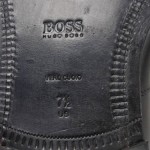 Boss Hugo Boss Black leather Chelsea Ankle Boot Men’s size  US 7.5