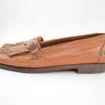 COLE HAAN COUNTRY Loafers Fringe Buckle Brown Leather Casual Shoes MEN’S SIZE 9B
