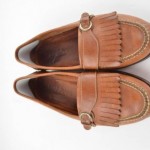 COLE HAAN COUNTRY Loafers Fringe Buckle Brown Leather Casual Shoes MEN’S SIZE 9B