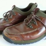 COLE HAAN MEN’S BROWN LEATHER SHOES NIKE AIR SOLE SZ 13  M!