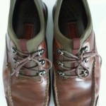 COLE HAAN MEN’S BROWN LEATHER SHOES NIKE AIR SOLE SZ 13  M!