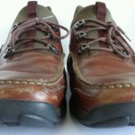 COLE HAAN MEN’S BROWN LEATHER SHOES NIKE AIR SOLE SZ 13  M!