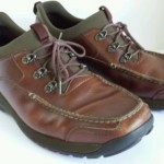 COLE HAAN MEN’S BROWN LEATHER SHOES NIKE AIR SOLE SZ 13  M!