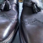 Cole Haan Wing Tip Tassel Square Toe Oxford Mens Shoes brown 11. C10220 NEW $398