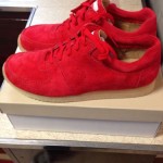 Ronnie fieg Clarks Kildare Kith Salmon Toe Poppy Red W/receipt Sz 10 Message Me